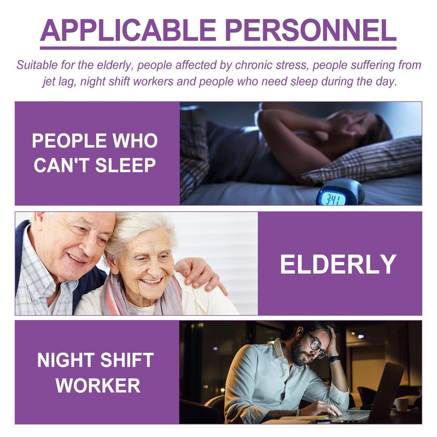 Goodnight Relaxation Patch – Essential Oil Sleep & Stress Relief Patch